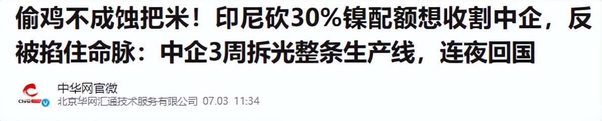 印尼外汇储备_印尼资源紧缩政策对中企影响_印尼中资新能源电池厂撤离